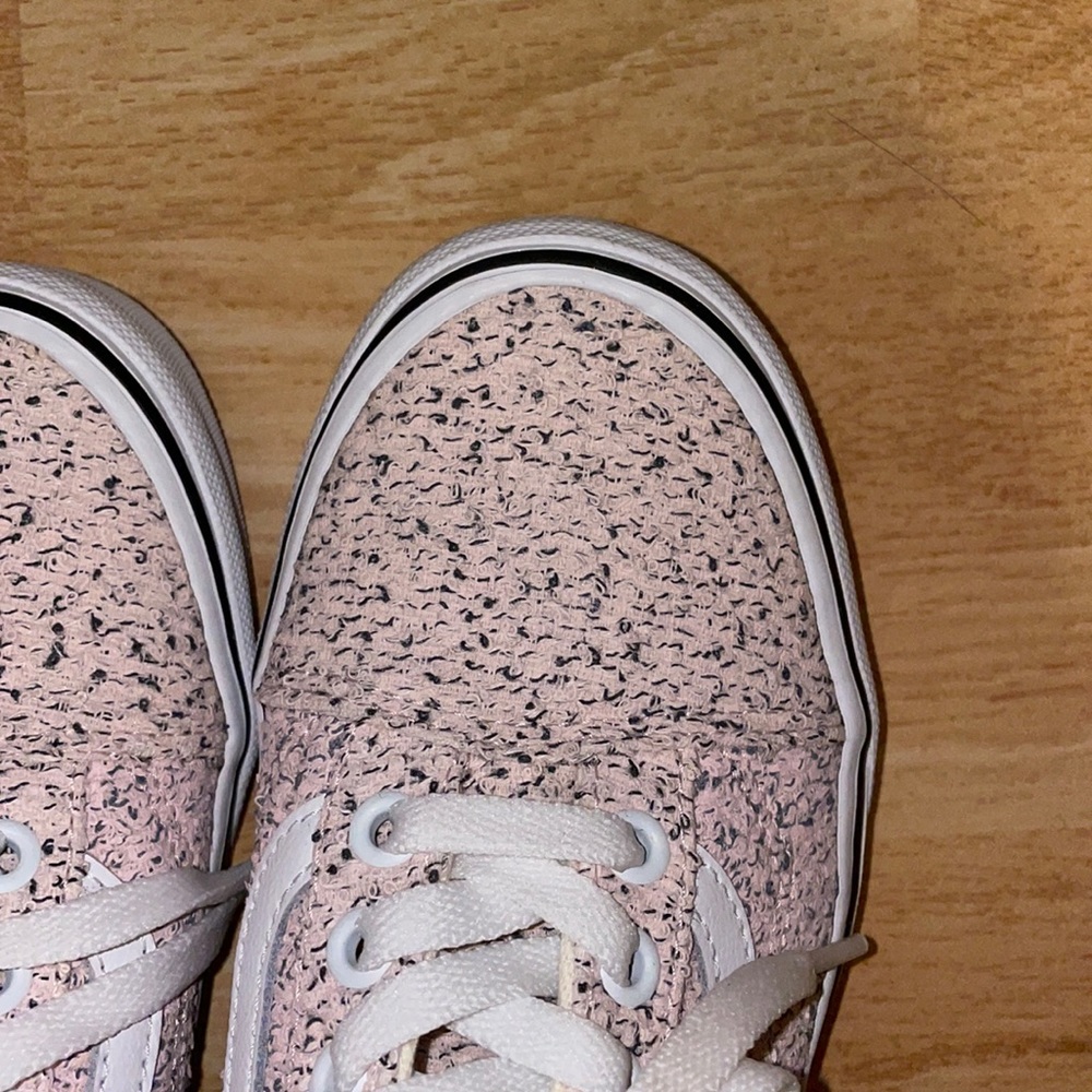 Pink Textured Vans - Picture 4 of 7